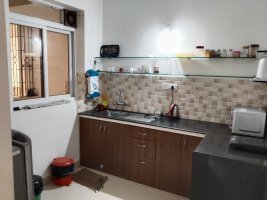 Furnished 2 bhk just 800 meters from the beach.