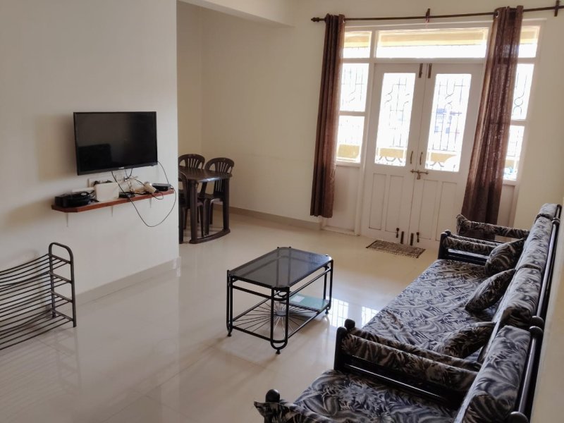 Furnished 2 bhk just 800 meters from the beach.